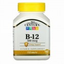 21st Century, B-12、500 mcg、110錠