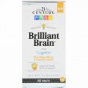 21st Century, Brilliant Brain, 60 Tablets