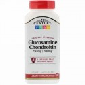 21st Century, Glucosamine / Chondroitin, Original Strength, 250 mg / 200 mg, 200 Easy to Swallow Capsules
