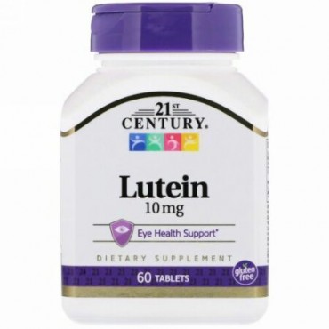 21st Century, ルテイン、 10 mg、 60錠