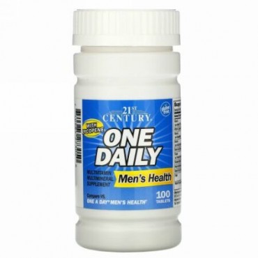21st Century, 21世紀ヘルスケア, One Daily, Men's Health, 100 Tablets