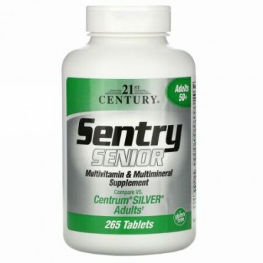 21st Century, Sentry, Multivitamin & Multimineral Supplement, Adults, 300 Tablets