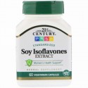 21st Century, Soy Isoflavones Extract, Standardized, 60 Vegetarian Capsules