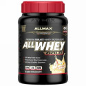 ALLMAX Nutrition, オールホエイゴールド、100%ホエイタンパク質+ プレミアムホエイタンパク質分離物、誕生日ケーキ、2 lbs (907 g) (Discontinued Item)