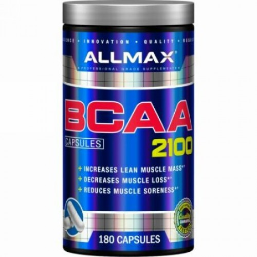 ALLMAX Nutrition, BCAA 2100、180カプセル (Discontinued Item)