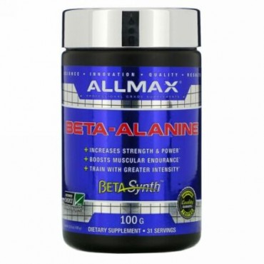 ALLMAX Nutrition, ベータアラニン、3.53 oz (100g)