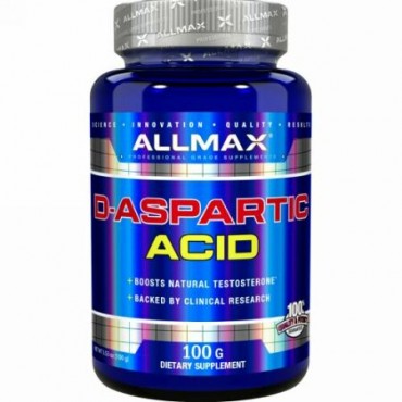 ALLMAX Nutrition, D-アスパラギン酸、3.53 oz（100 g）