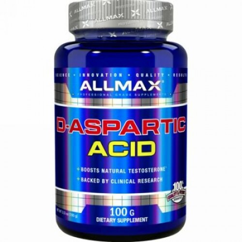 ALLMAX Nutrition, D-アスパラギン酸、3.53 oz（100 g）