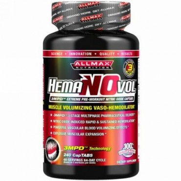 ALLMAX Nutrition, Hemanovol, 240 Capsules (Discontinued Item)