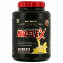ALLMAX Nutrition, アイソフレックス、純粋なホエイタンパク質アイソレート（WPIイオン荷電粒子ろ過）、バナナ、2.27kg（5lb）