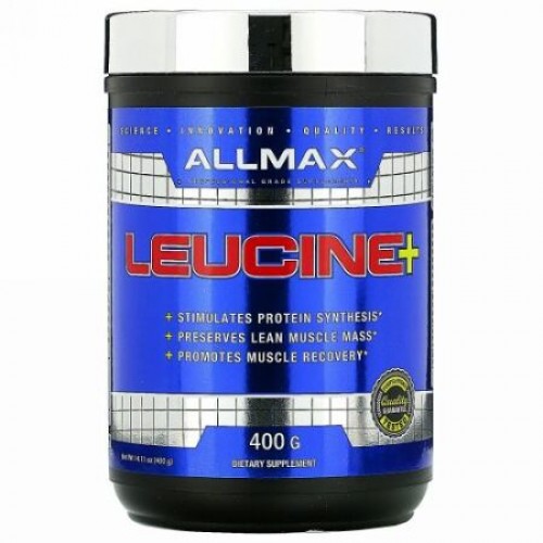 ALLMAX Nutrition, ロイシン、5,000mg、400g（14.1オンス）