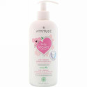 ATTITUDE, Baby Leaves Science, 2-In-1 Natural Shampoo & Body Wash, Fragance-Free, 16 fl oz (473 ml) (Discontinued Item)