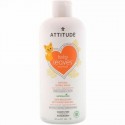 ATTITUDE, ベビーリーフサイエンス、ナチュラルバブルウォッシュ、ナシネクター、16液量オンス (473 ml) (Discontinued Item)