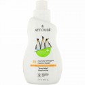 ATTITUDE, 洗濯洗剤、ピンクグレープフルーツ、35回分、35.5fl oz（1.05l） (Discontinued Item)