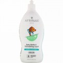 ATTITUDE, リトルワン、ベビーボトル & ディッシュウォッシュリキッド、ナシネクター、23.7液量オンス (700 ml)
