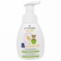 ATTITUDE, ベビー用、髪も体も洗えるナチュラル泡ソープ、無香料、250ml (Discontinued Item)