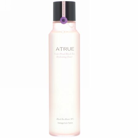 ATrue, バイオレットペタルブラック・ティーハイドレーティングトナー、180 ml (Discontinued Item)
