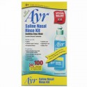 AYR, オールナチュラル食塩水鼻洗浄キット、1個 (Discontinued Item)