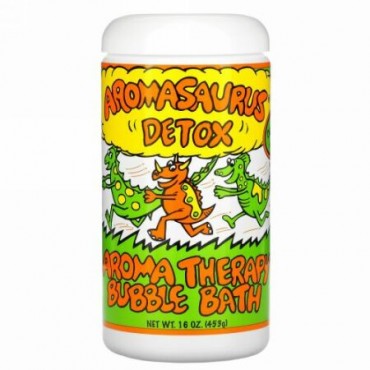 Abra Therapeutics, アロマザウルス・デトックス・お子様用アロマテラピーバブルバス、 20オンス (566 g)