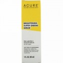 Acure, 肌の輝き、スーパーグリーンズセラム、1 fl oz (30 ml) (Discontinued Item)
