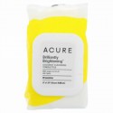 Acure, 素晴らしい肌の色艶、ココナッツクレンジングウェットティッシュ、30枚 (Discontinued Item)