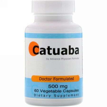 Advance Physician Formulas, Catuaba, 500 mg, 60 Vegetable Capsules