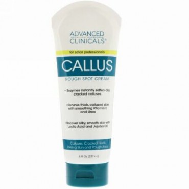 Advanced Clinicals, カルス、ラフスポットクリーム、8 fl oz (237 ml) (Discontinued Item)