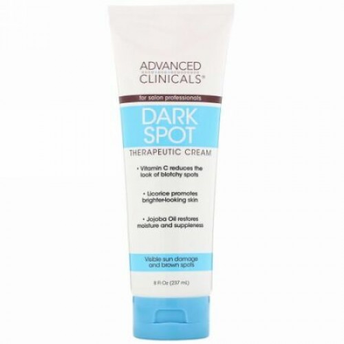Advanced Clinicals, ダークスポット治療クリーム、8液量オンス (237 ml)