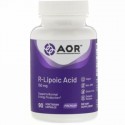 Advanced Orthomolecular Research AOR, R-リポ酸、150mg、植物性カプセル90粒