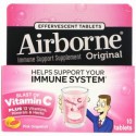 AirBorne, 発泡性タブレット、ピンクグレープフルーツ、 10錠