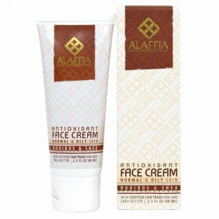 Alaffia, 抗酸化 フェイスクリーム、 ルイボス & シア、 2.3 fl oz (68 ml) (Discontinued Item)