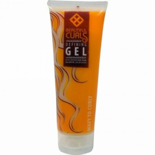 Alaffia, シアバター カールデファイニングジェル, ウェービー ～ カーリー, 8 液量オンス (235 ml) (Discontinued Item)