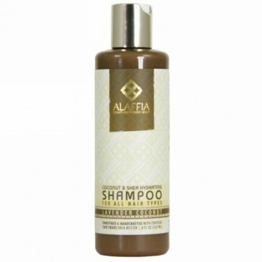 Alaffia, ココナッツ＆シアバター水和シャンプー, ラベンダー ココナッツ, 8液量オンス（235 ml） (Discontinued Item)