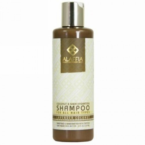 Alaffia, ココナッツ＆シアバター水和シャンプー, ラベンダー ココナッツ, 8液量オンス（235 ml） (Discontinued Item)