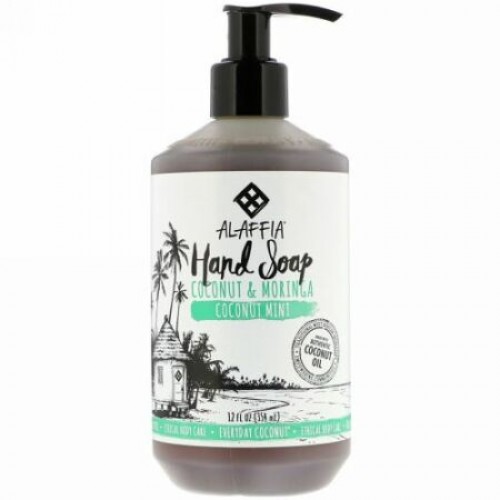 Alaffia, ハンドソープ、ココナッツ・ミント、354ml (Discontinued Item)