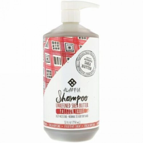 Alaffia, Shampoo, Passion Fruit, 32 fl oz (950 ml) (Discontinued Item)