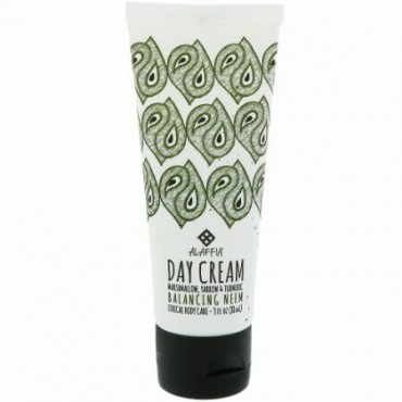 Alaffia, Neem Turmeric, Day Cream, Yarrow & Moringa, 3 fl oz (88 ml)