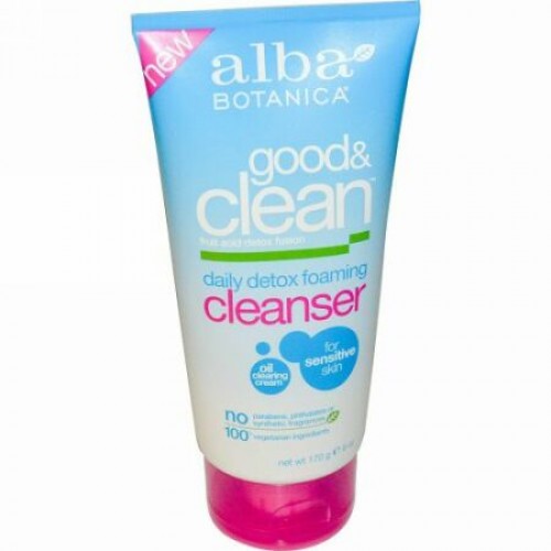 Alba Botanica, グッド・アンドクリーン、デイリーデトックス・フォーミング洗浄剤、6オンス（170 g） (Discontinued Item)