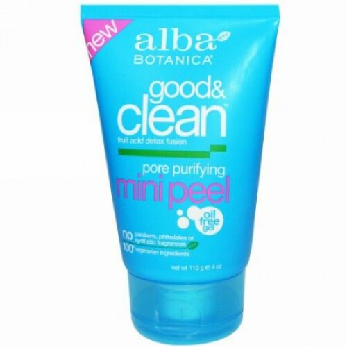 Alba Botanica, グッド & クリーン™, ポア・ピュリファイング・ミニピール, 4 オンス (113 g) (Discontinued Item)