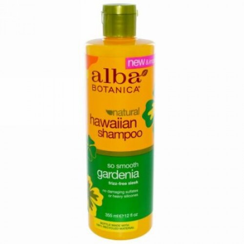 Alba Botanica, Natural Hawaiian Shampoo, So Smooth Gardenia, 12液量オンス (355 ml)