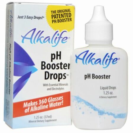 Alkalife, pH ブースター・ドロップ、1.25 oz (37 ml) (Discontinued Item)