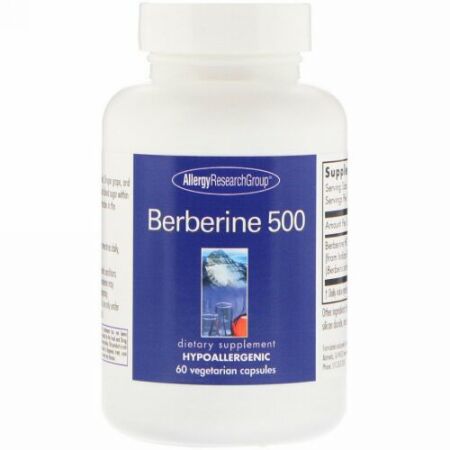 Allergy Research Group, べーベリー500、植物性カプセル 60錠