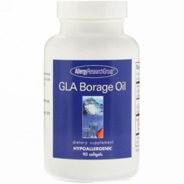 Allergy Research Group, GLAルリジサオイル、90ソフトジェル (Discontinued Item)