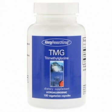 Allergy Research Group, TMG トリメチルグリシン、ベジキャップ 100 錠