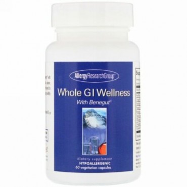 Allergy Research Group, 全体的な腸の健康、ベジタリアンカプセル60個 (Discontinued Item)