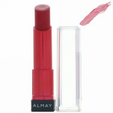 Almay, スマートシェード バターキスリップスティック、80、レッドーライト／ミディアム、0.09 oz (2.55 g) (Discontinued Item)
