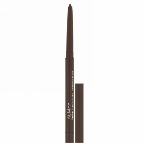 Almay, Top of the Line, Eyeliner Pencil, 207 Brown, 0.01 oz (0.28 g) (Discontinued Item)