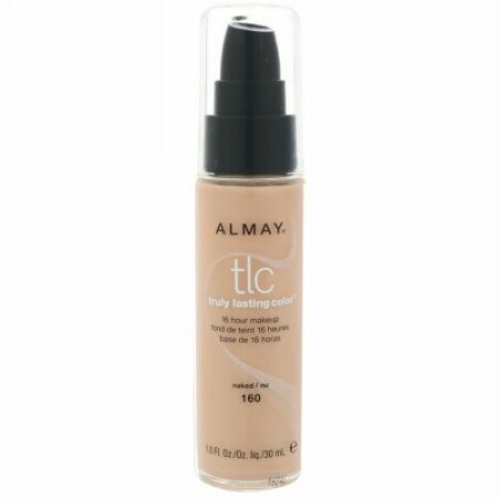 Almay, 長時間持続するメイク、160ネイキッド、1.0 fl oz (30 ml) (Discontinued Item)