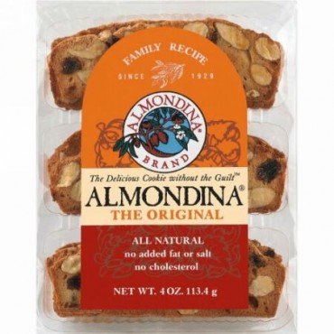 Almondina, オリジナル･アーモンドビスケット、4オンス(113 g)