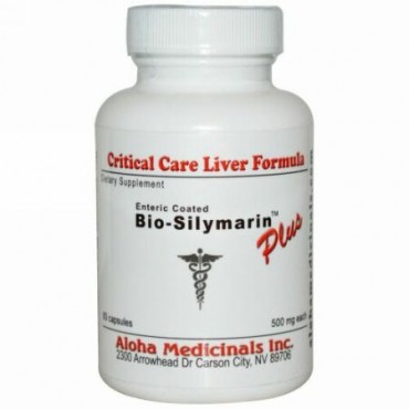 Aloha Medicinals, Bio-Silymarin™（バイオ シリマリン）プラス、500 mg、60カプセル (Discontinued Item)